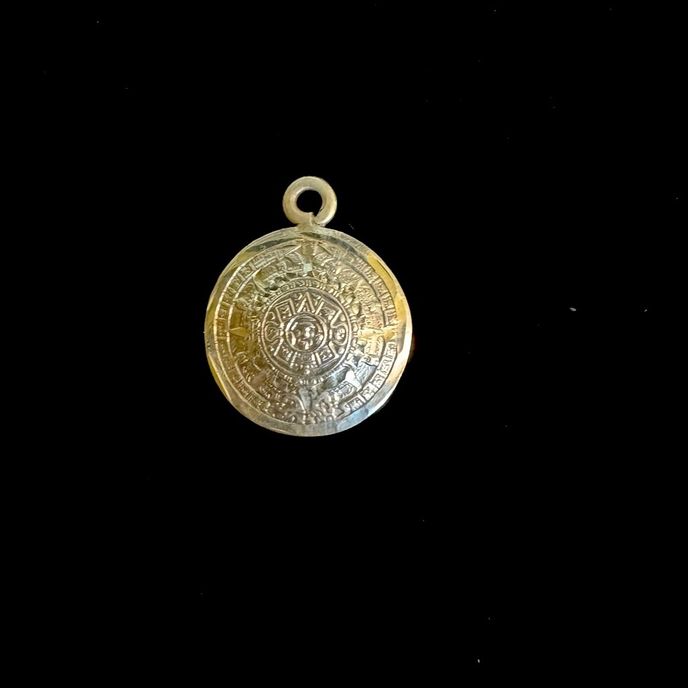 Mayan Calendar Pendant vintage